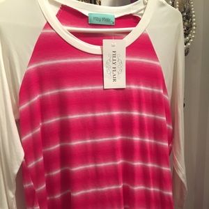 Filly Flair 3/4 sleeve top